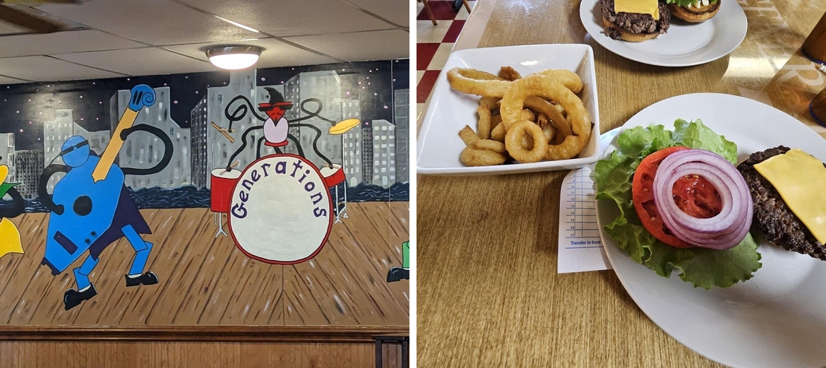 Generations Casual Dining Menu